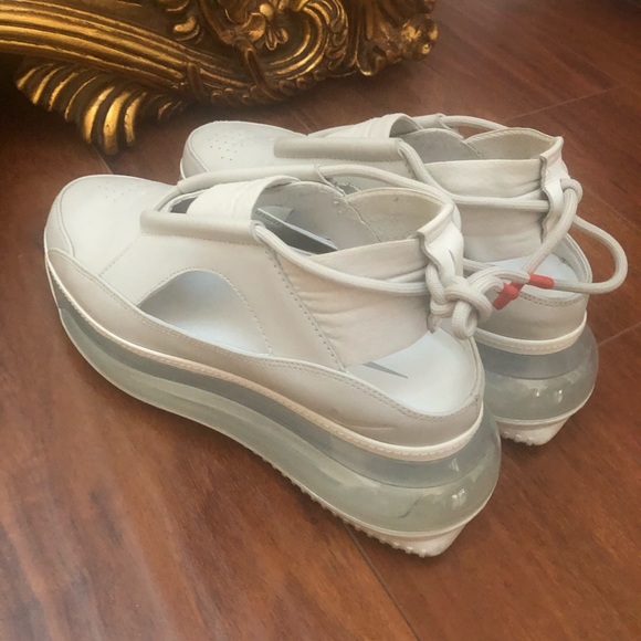 Nike Platform sneakers open sandals leather - Picture 9 of 12